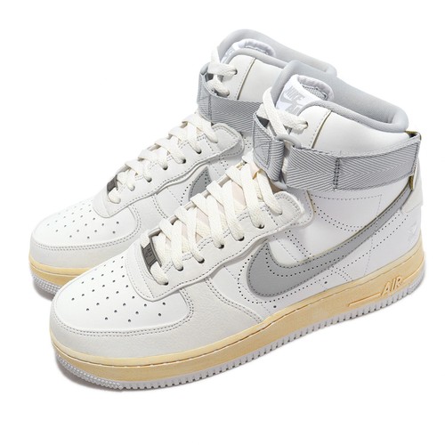 

Мужские кроссовки унисекс AF1 Nike Air Force 1 High 07 PRM Fontanka White Grey DV4245-101, Белый, Air Force 1 High 07 Prm