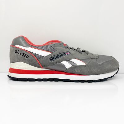 

Reebok Mens GL 2620 M40684 Серые повседневные кроссовки, размер 10,5, Серый, GL 2620