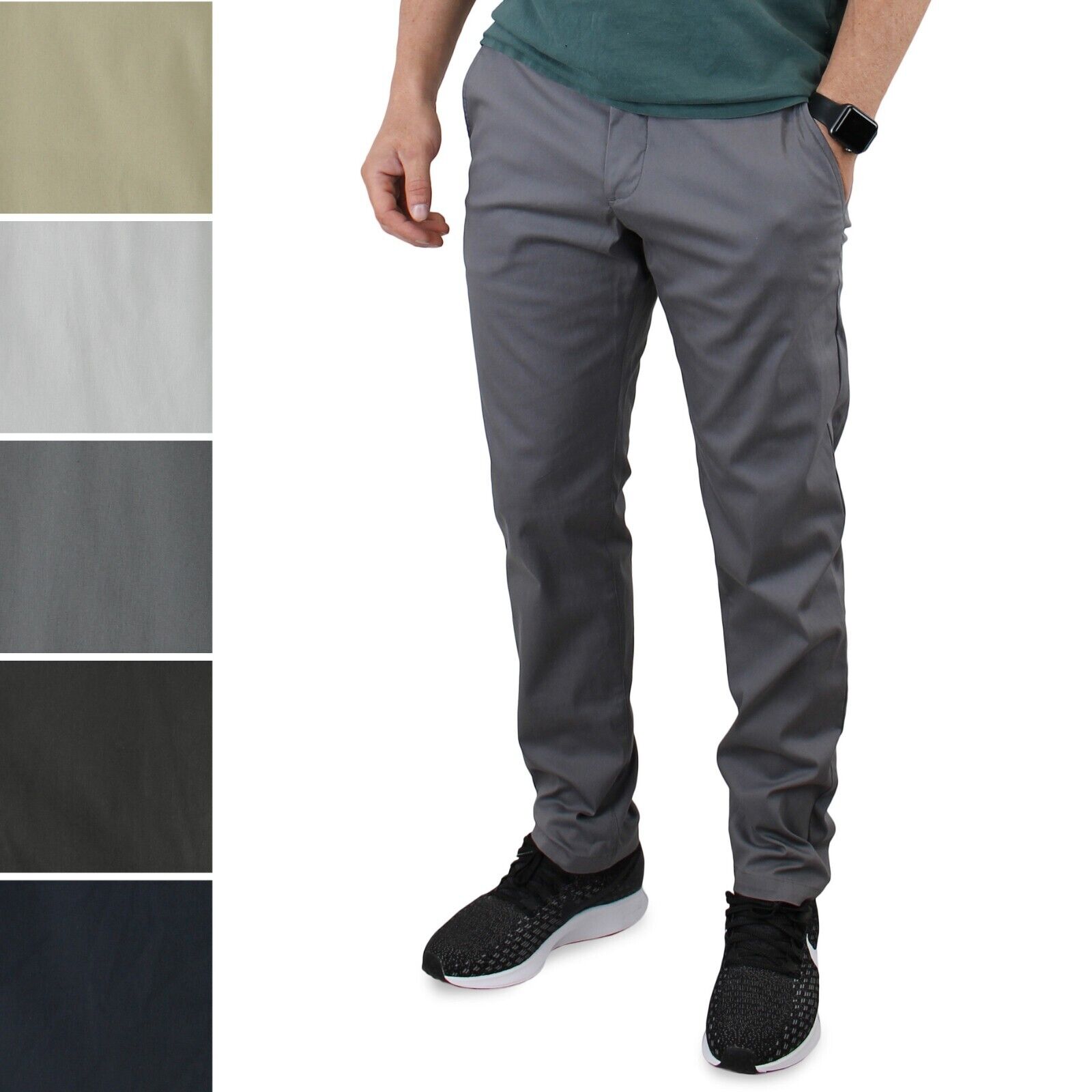 Birddogs Men's Chino Pants 6-Pocket, Slim Fit Stretch, Zip & Snap, Not Lined Birddogs Men's Chino Pants 6-Pocket, Slim Fit Stretch, Zip & Snap, Not Lined