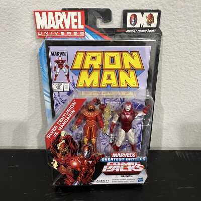Marvel Universe Greatest Battles Comic Packs Silver Centurion vs. Mandarin 2011.