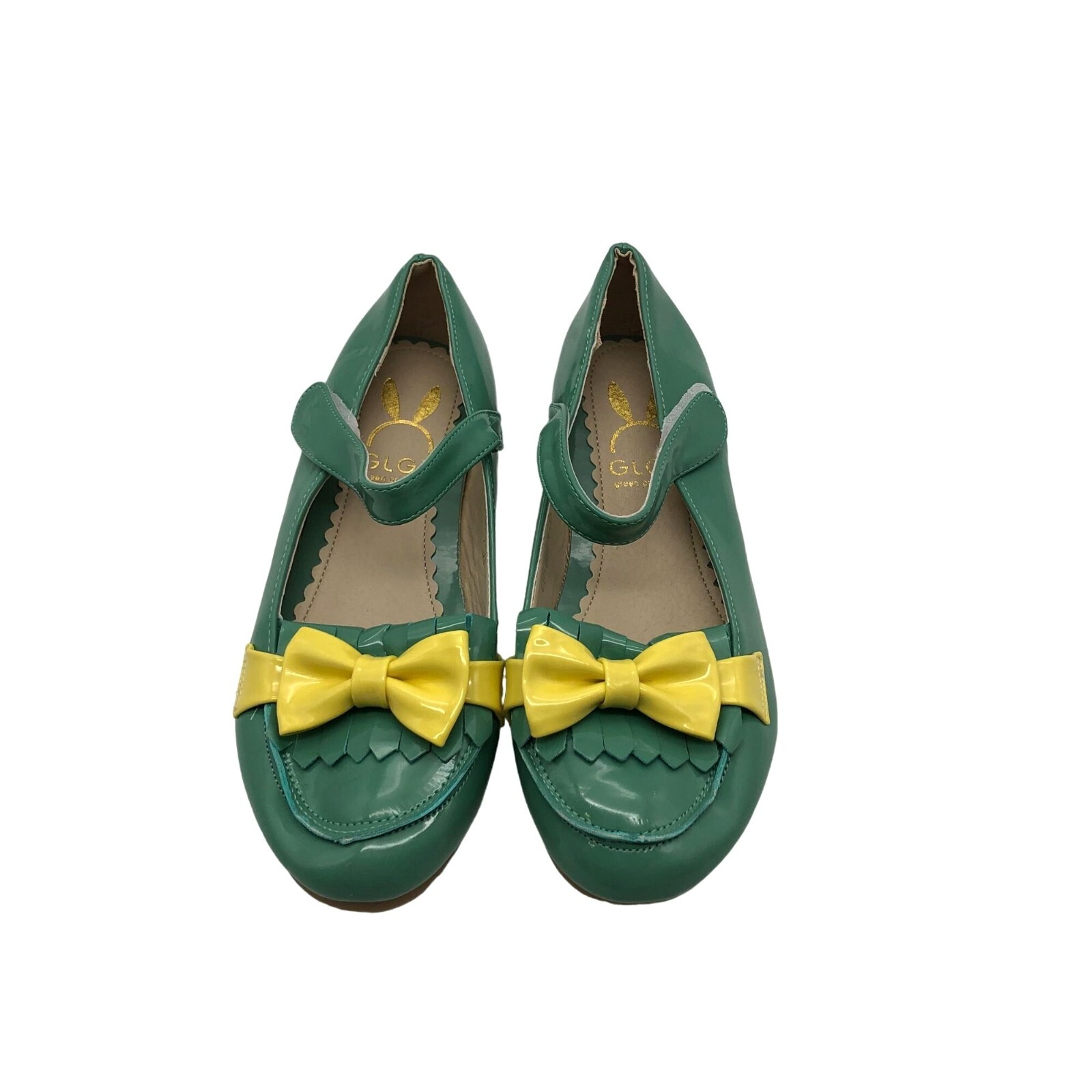 【minitmute】★韓国人気★TWIN STRAP MARY JANE★ 3 COLORS NEW Korean Brand Girls Size 2.5 Mary Jane Ribbon Teal Shoes