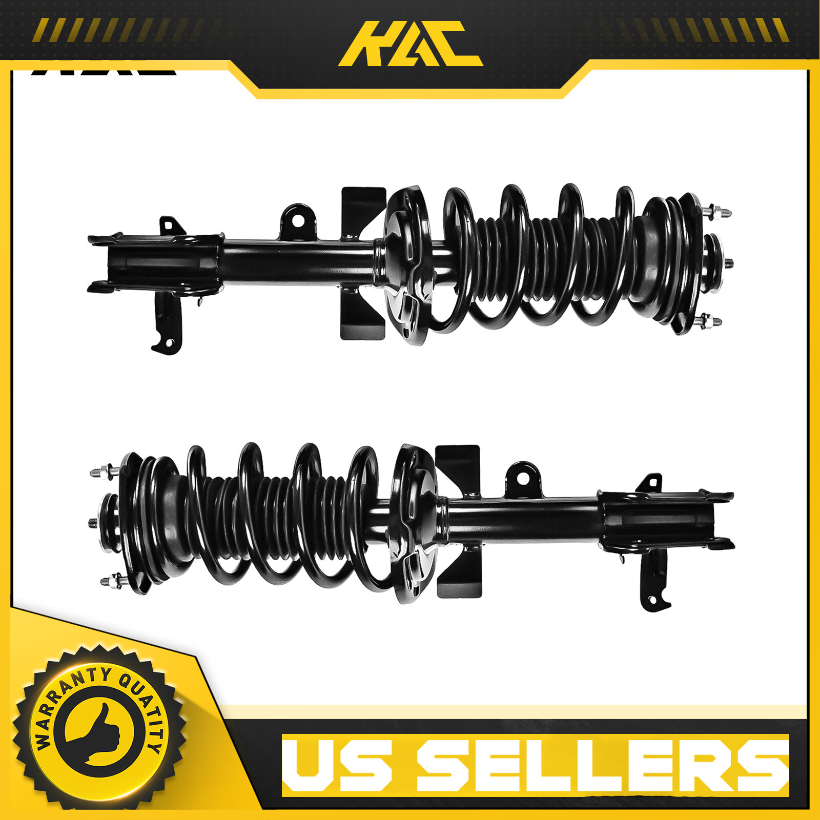 COH☆ 2x Rear 171281 for Chevy Cavalier; Pontiac Sunfire 1995-2005 Strut