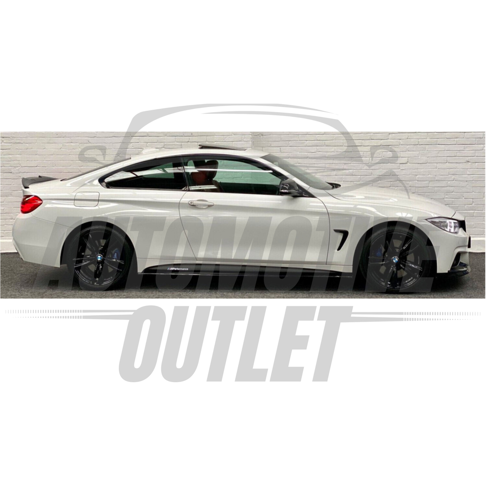 SIDE SKIRTS EXTENSION BLADES M SPORT CARBON FOR BMW 4 SERIES F32 F33 F36 15