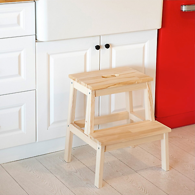 Used kitchen helper stool deals