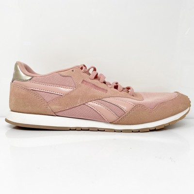 Reebok Womens Royal Ultra CM9349 Розовые повседневные кроссовки, размер 8,5