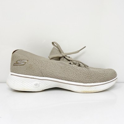 

Skechers Womens Go Walk 4 14917 Бежевые кроссовки Кроссовки размер 7, Бежевый, Go Walk 4