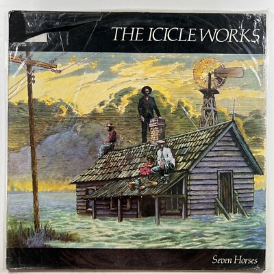 The Icicle Works  Seven Horses  EP/Beggars Banquet 12'' (Sealed) UK 1985