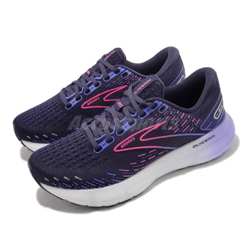 

Женские шоссейные кроссовки Brooks Glycerin 20 D Wide Peacoat Purple 1203691D-460, Синий, Glycerin 20 D Wide
