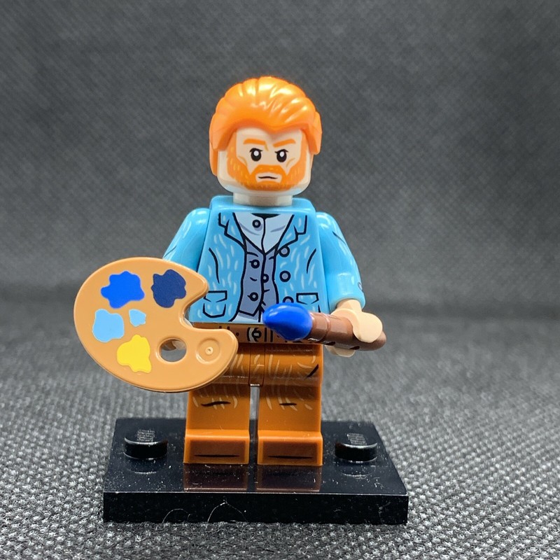 NEW LEGO VINCENT VAN GOGH Minifigure idea106 The Starry Night