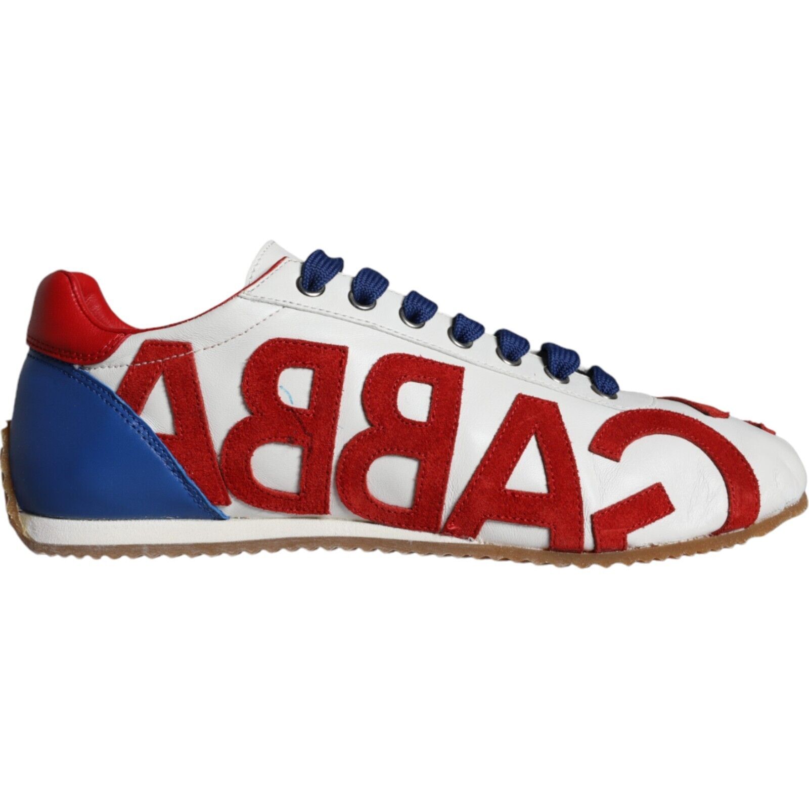 DOLCE & GABBANA Shoes Multicolor Leather Logo Casual DOLCE & GABBANA Shoes Multicolor Leather Logo Casual