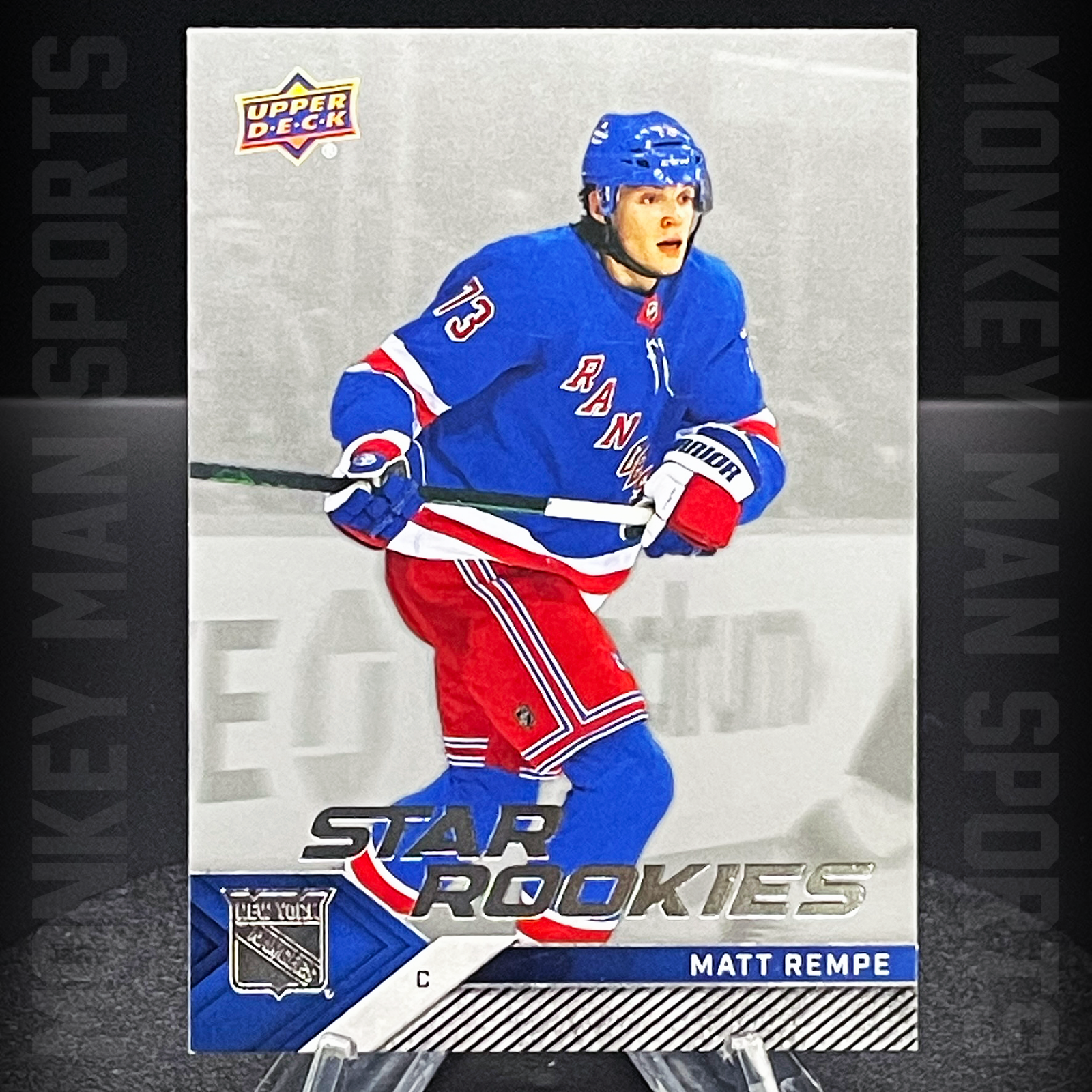 2024-25 Star Rookies - Matt Rempe Rookie RC - #12 RANGERS MINT