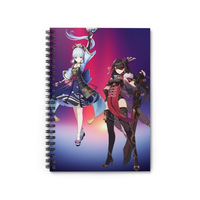 Spiral Notebook - Ruled Line - Genshin 9