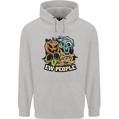 EW PEOPLE Sweatshirt À Capuche Funny Halloween Alien Zombie Mens