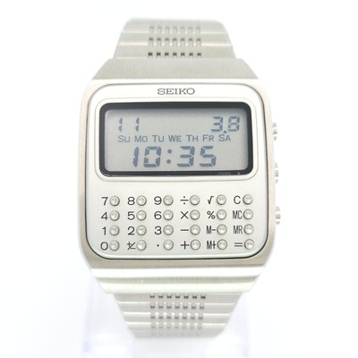 Seiko calculator best sale watch 1977