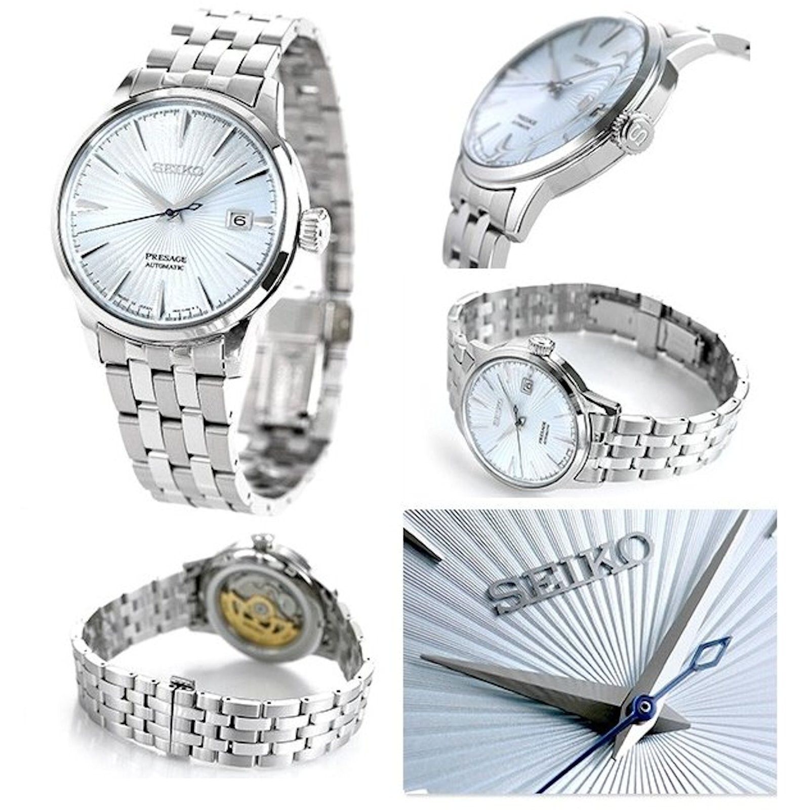 Pre-owned Seiko Presage Srp841j1 Cocktail Time Automatic Japan Made Women's Watch Warranty