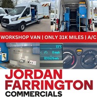 2019 FORD TRANSIT 350 L2H3 130BHP FWD UTILITY SPEC WORKSHOP VAN EURO 6 *AIR-CON*
