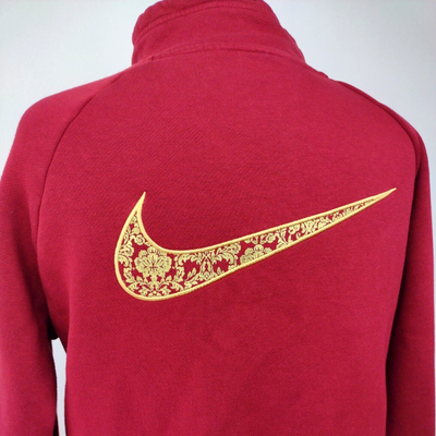 Nike rose gold metallic deals hoodie