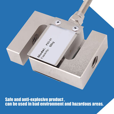 High Precision Load Cell 100kg Anti Explosive Sensor For Mixing Station EUY