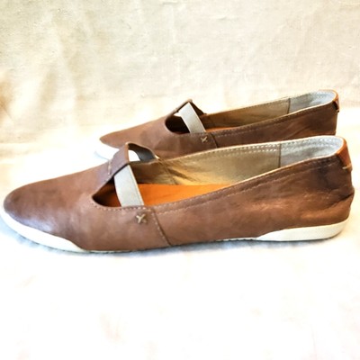 Frye Melanie T-strap Sneaker Loafer Soft Leather Slip-on Shoes Size 10