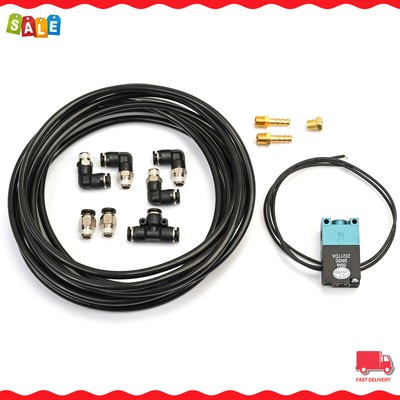 For Honda Acura MAC 3 port valve civic boost control solenoid+Push Lock Line Kit