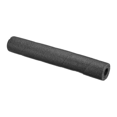 15.7''Lx1''IDx0.75''T Pipe Insulation Foam Tube, Black
