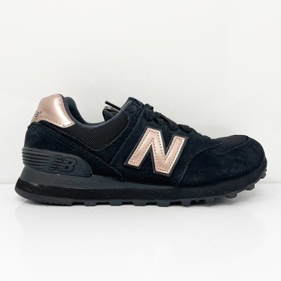 

New Balance Womens Fresh Foam 574 WL574CHD Черная повседневная обувь Кроссовки Размер 6.5B, Черный, Fresh Foam 574