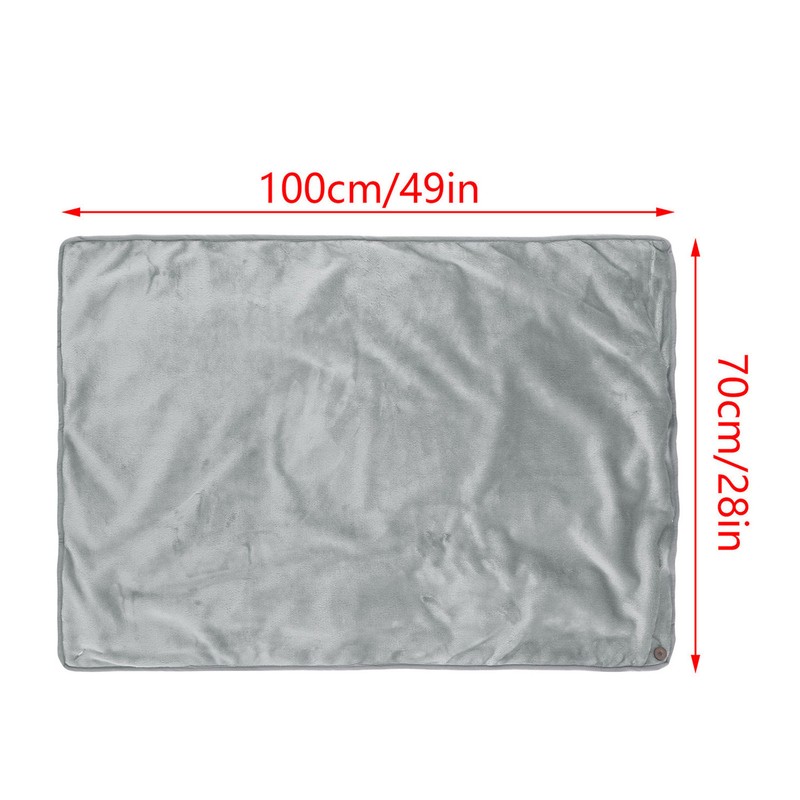 Electric Blanket Heated USB Throw Cordless Heating Pad Portable Heated Blanket