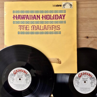 The Malahinis ~ Hawaiian Holiday (Gemini GMX 5011) 1968 1st UK Double Vinyl