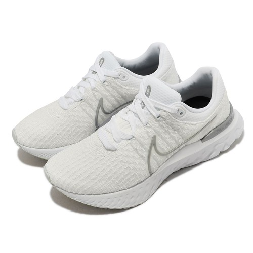 

Женские беговые кроссовки Nike Wmns React Infinity Run FK 3, белые, серебристые, унисекс, DD3024-101, Белый, Wmns React Infinity Run Fk 3