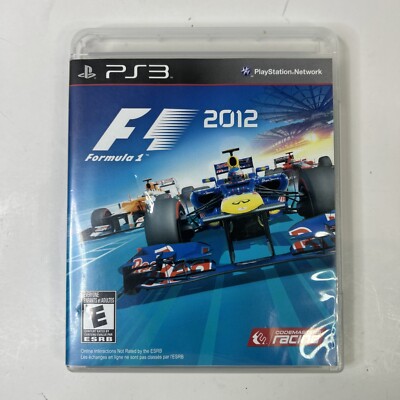 Sony PlayStation 3 PS3 F1 2012 Formula 1 Racing Complete CIB Tested