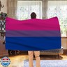 AhfuLife Bisexual Pride Flag 2 Pcs - 3x5 Ft Rainbow Pride Flag for Outside - Double Side with Brass Eyelets for Bisexual Party Decor, LGBT Party Wedding Decorations