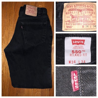 levis 550 black