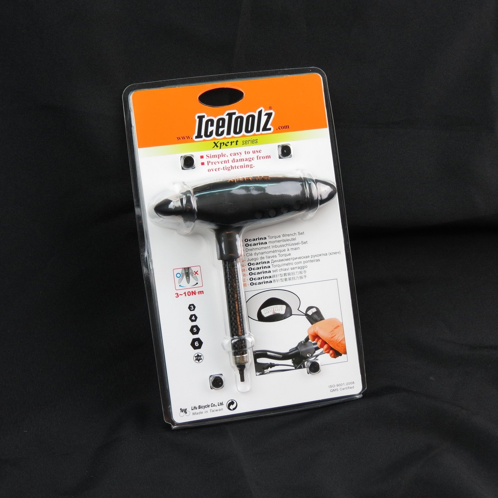 IceToolz Bike Bicycle Cycling Tool E219 Ocarina Torque Wrench Set 3~10N∙m