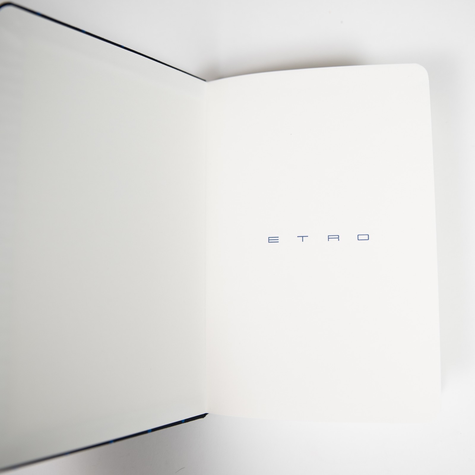 ETRO Blue Purple Polka Dot Notebook Journal