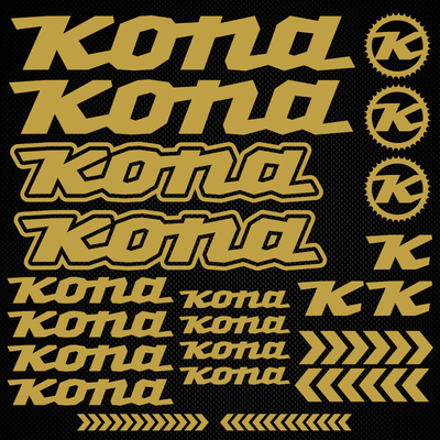 Kona hotsell bike stickers