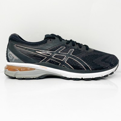 Asics Womens GT 2000 8 1012A592 Черные кроссовки для бега, размер 9, широкие