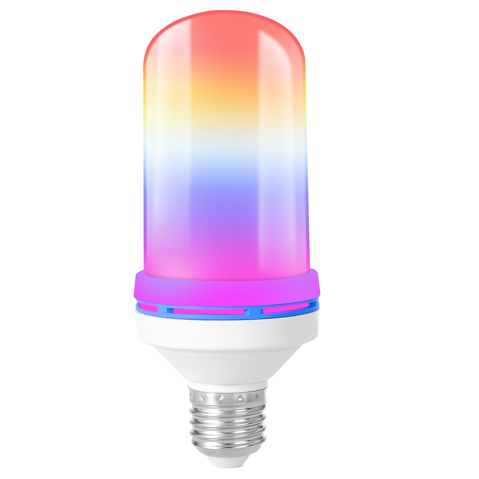 E26/E27 LED Flame Effect Fire Light Bulb E27 Simulated Nature Flicker Lamp Decor