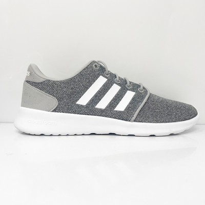 

Adidas Женские кроссовки Cloudfoam QT Racer FX3427 Серые кроссовки Размер 10, Серый, Cloudfoam QT Racer