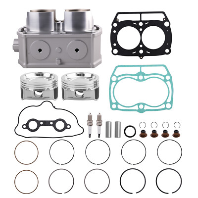 80mm Cylinder Piston Gasket Top End Rebuild Kit for Polaris Ranger 800 2009-2016