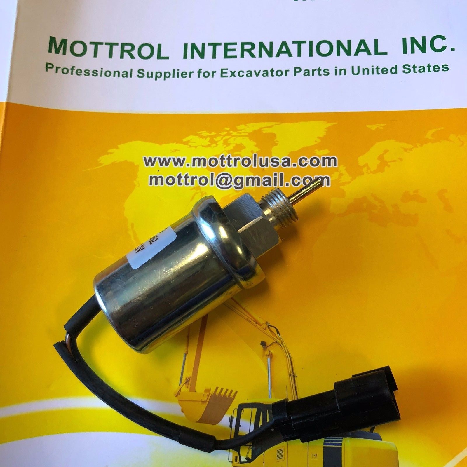 ZUDZUW 12V Fuel ShutOff Solenoid U85206452 Compatible With Caterpillar Cat 3024 3034 216B 226B Perkins HL403C-15 HR404C-22T 402D 403D 404D