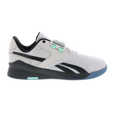 

Reebok Lifter PR II GY8438 Мужские серые парусиновые кроссовки для тяжелой атлетики, Серый, Reebok Lifter PR II