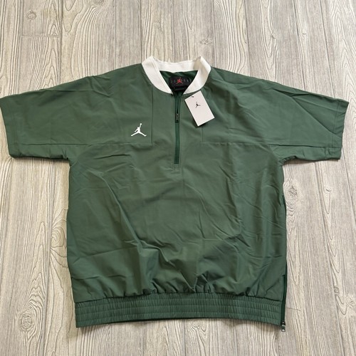 Air Jordan Nike Team SS Coaches Jacket Men's L Green Air Jordan Nike Team SS Coaches Jacket Men's L Green