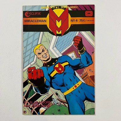 MIRACLEMAN 4 ALAN MOORE ALAN DAVIS (1985, ECLIPSE COMICS)