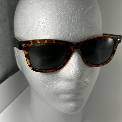 coyote nomad unisex square polarized bifocal sunglasses in gloss black grey 50mm 195563384637