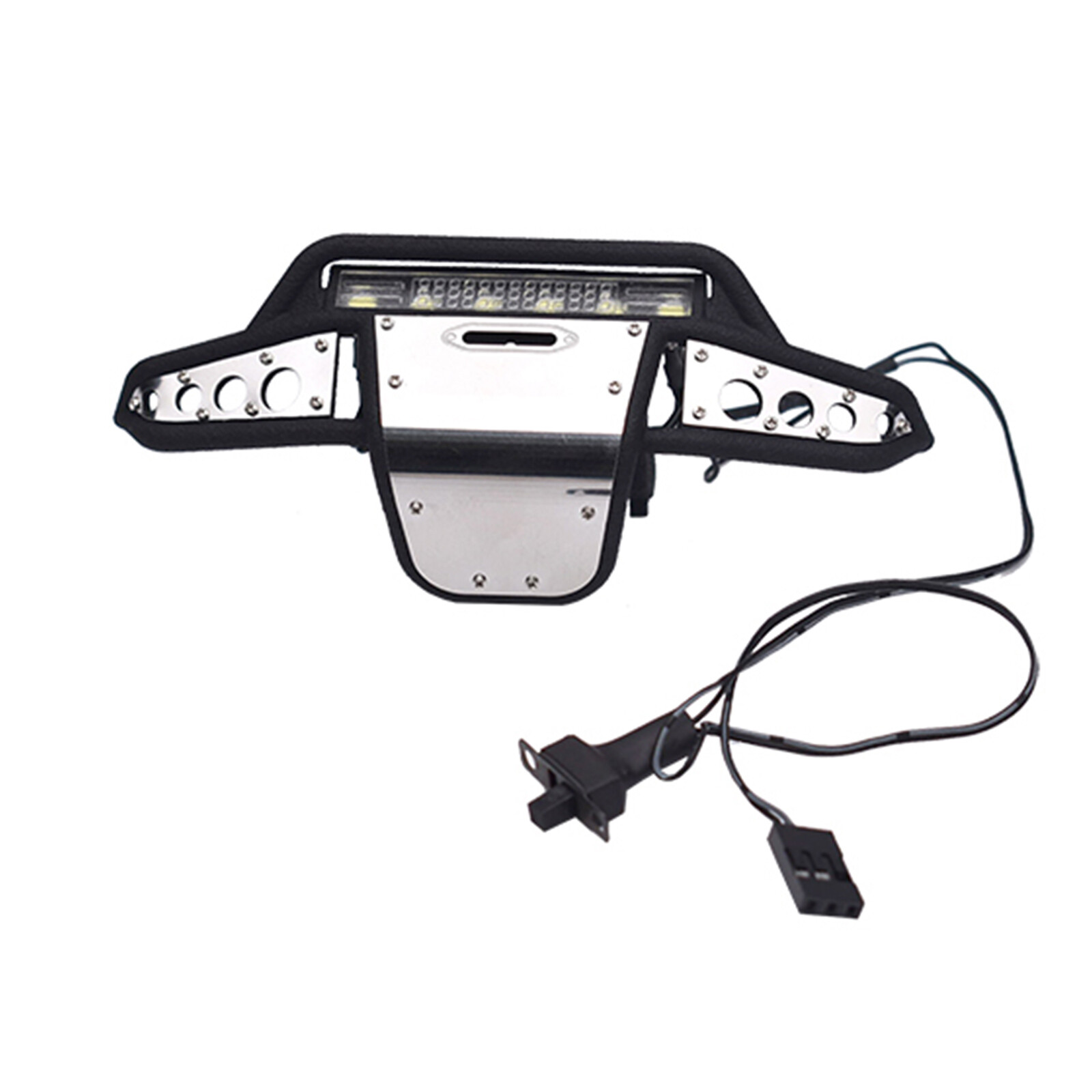 Front Bumper with Light Sets For Traxxas TRX4M 1/18 Defender/Bronco RC Car US