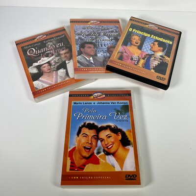 Quando eu te Amei, O Principe Estudante, Pela Premeira Vez Portuguese DVD Lot 4
