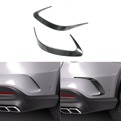 Dry Carbon Fiber Rear Bumper Splitter Canard Fins For Benz C292 GLE63 AMG W166