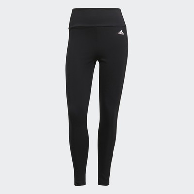 

adidas Designed to Move Спортивные леггинсы с высокой посадкой и тремя полосками 7/8, женские