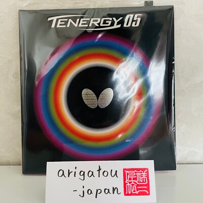 Butterfly Tenergy 05 Table Tennis Rubber Sponge New Black or Red 2.1 or 1.9