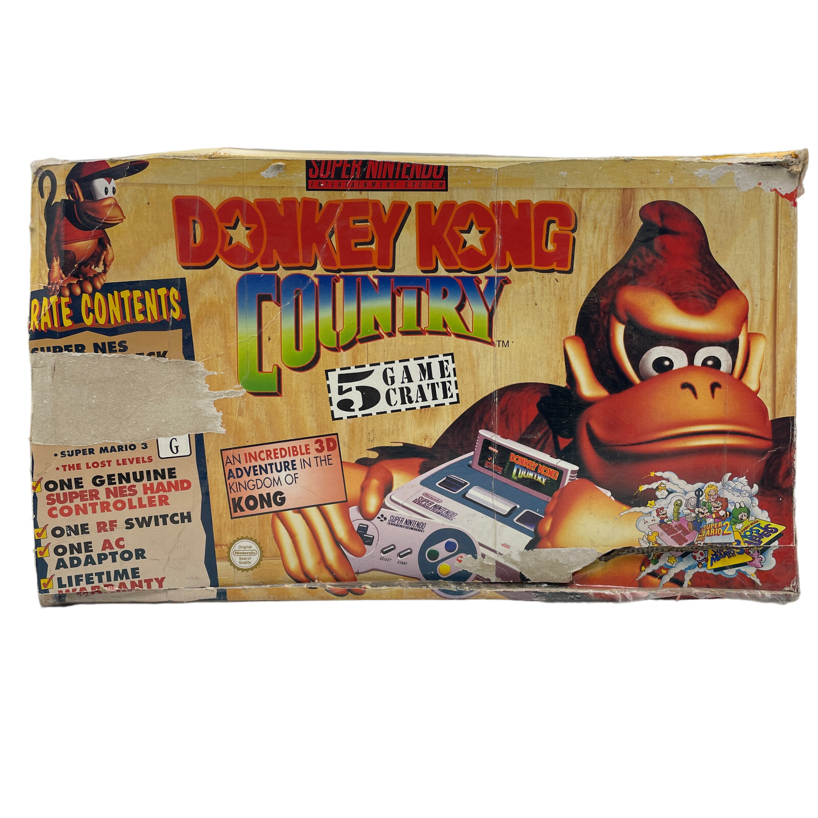 Donkey Kong Country 5 Game Crate - Super Nintendo SNES PAL